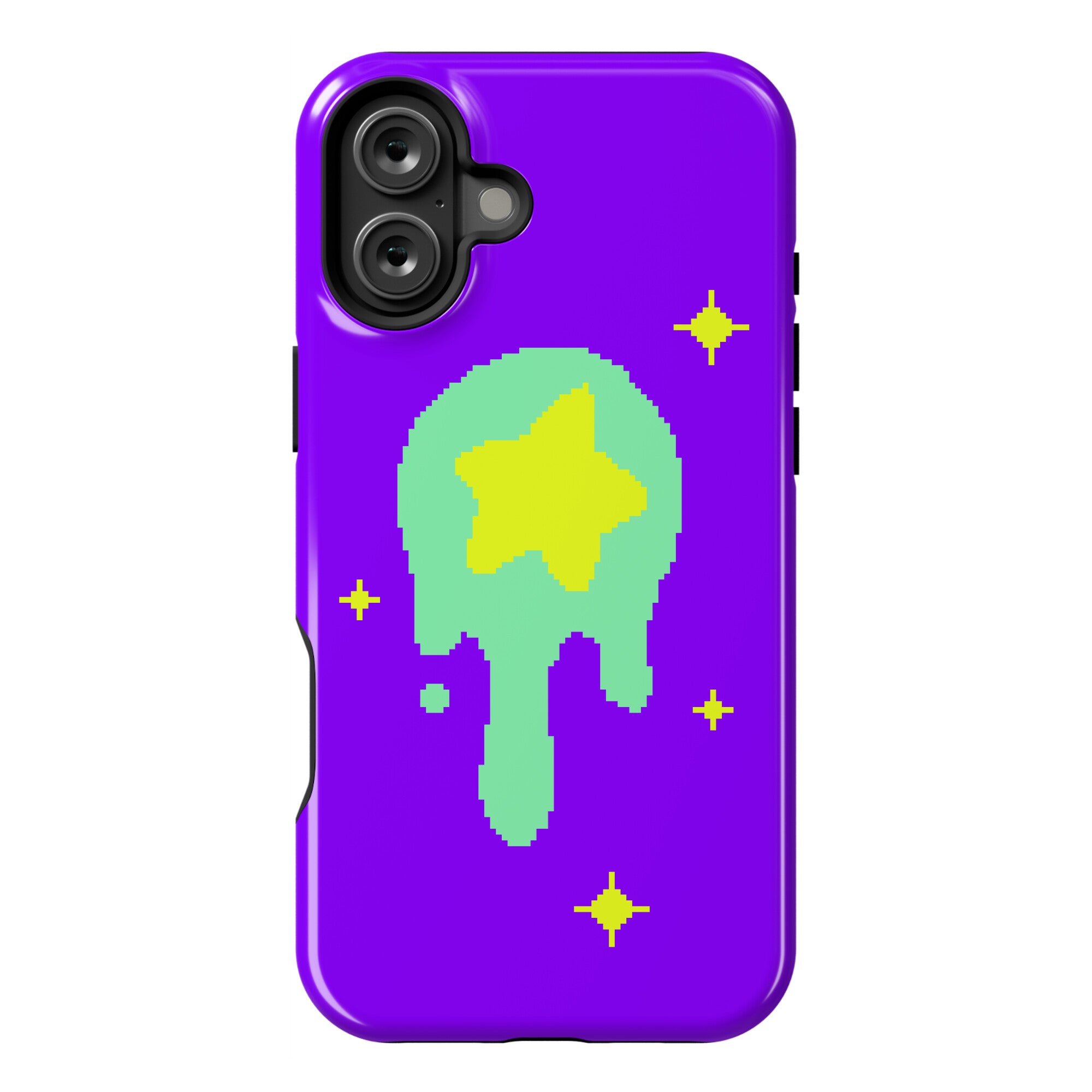 Gooey Pixel Star Phone Case
